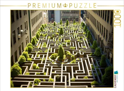 Produktbild von CALVENDO Puzzle Ein Motiv aus dem Kalender Labyrinth Universum | 1000 Teile Lege-Größe 64x48cm Foto-Puzzle für glückliche Stunden