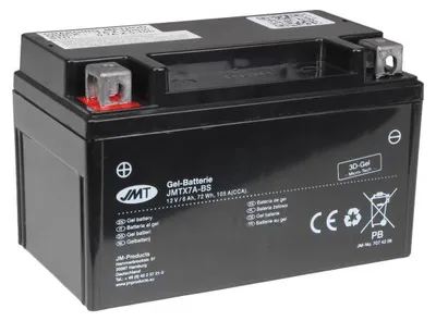 Produktbild von JMT Gel Batterie JMT YTX7A-BS 12 V 6 Ah 105 A 150 x 87 x 93 mm