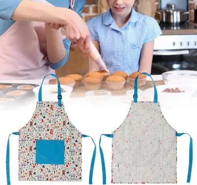 Image de Enfants Cuisine Pâtisserie Peinture Tablier de chef Cuisine Maison