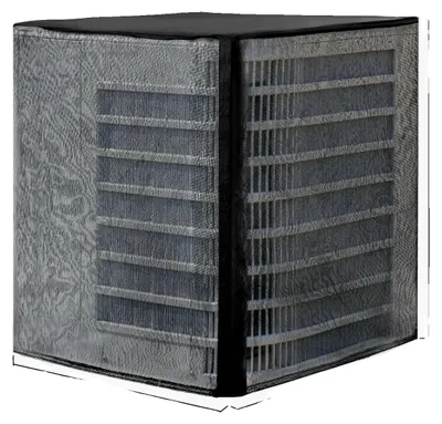 Produktbild von Klimaanlagenabdeckung, wasserdichtes Material, verstellbare Passform, 32x32 Zoll TypC