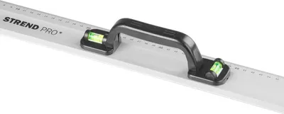 Produktbild von Lineal Strend Pro06, 600 mm, mit Wasserwaage, Alu