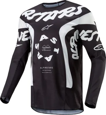 Zdjęcie produktu dla Koszulka motocrossowa Alpinestars Racer Hana, czarny/biały, S