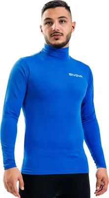 Produktbild von L azzurro |Givova Baselayer Corpus 3 Funktionsshirt mit Kragen blau