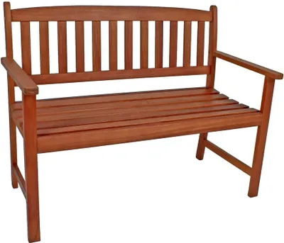 Obrázek produktu pro Zahradní lavička Garden Pleasure Promotion 985015 hnědé dřevo 110,0 cm
