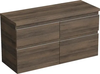 Obrázok produktu pre Skrinka pod umývadlo Jungborn TRENTA dub tabak gladstone 116,7 x 64,6 x 44,5 cm