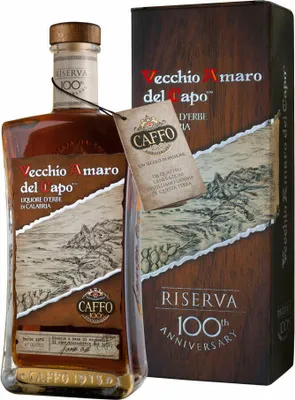 Produktbild von Vecchio Amaro Del Capo Riserva Likörmix mit Brandy, Spirituose, Alkohol, Flasche, 37.5 %, 700 ml, 001/RSV-D6