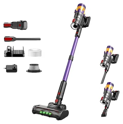 Obrázek produktu pro Bezdrátový vysavač, silný sací výkon, bezdrátový design, fialový
