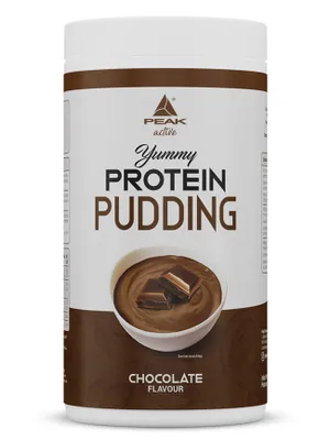 Produktbild von Yummy Protein Pudding - 450g : Chocolate I 15 Portionen I Proteinquelle: Casein, Milchprotein Konzentrat I kaum Fett & Kohlenhydrate