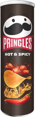 Zdjęcie produktu dla Chrupki Pringles Hot and Spicy o ostrym i pikantnym smaku 165 g