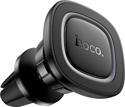 Obrázek produktu pro Magnetický držák do auta HOCO pro ventilaci H72 černý kov šedý