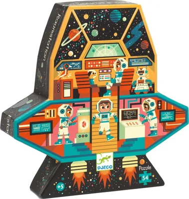 Image de Puzzle « La station spatiale », Djeco
