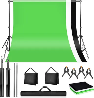 Produktbild von Yakimz Photo Studio Set Background System Background Stand Photo Background Portable