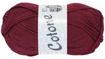 Produktbild von Lana Grossa - Cotone 0059 bordeaux