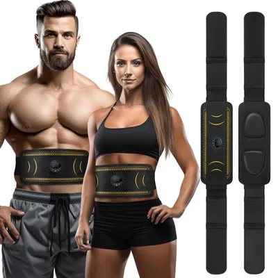 Image de Appareil d'entraînement par stimulation musculaire (EMS), entraîneur pour les abdominaux (ABS), 6 modes et 8 intensités. Construction de qualité