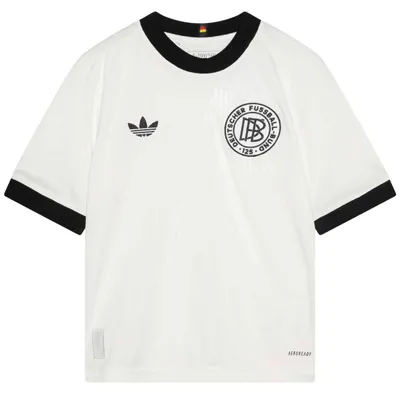 Produktbild von Trikot Adidas Deutschland, Jubiläumsedition, "Cloud White / Black", für Kinder