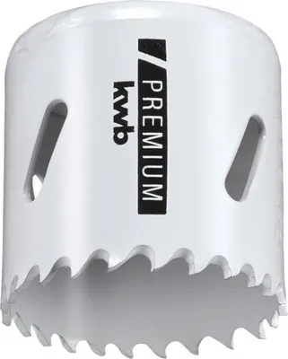 Produktbild von kwb 598044, Einzelbild, Bohrer, Aluminium, Kupfer, Gipskarton, Kunststoff, Stahl, Holz, Weiß, Bimetallisch, Hochgeschwindigkeitsstahl (HSS), Kobalt-Legierung Schnellstahl (HSS-Co)