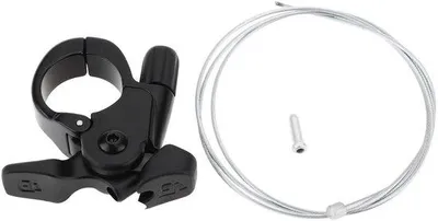Productafbeelding van Veiligheidskabel voor sportfietsen - Binnendiameter 22,2 mm - Zwart