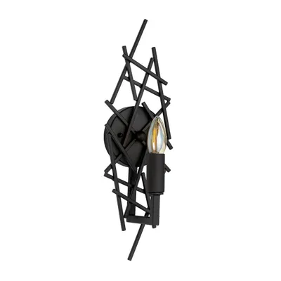 Produktbild von Wandleuchte, Stahl, schwarz, bronze, H 43 cm