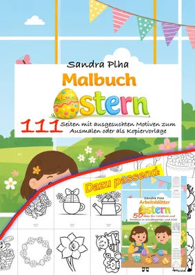 Produktbild von KitaFix Malbuch Ostern