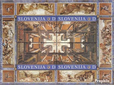 Produktbild von Briefmarken Slowenien 2006 Mi Block29 (kompl.Ausg.) postfrisch Denkmalerei