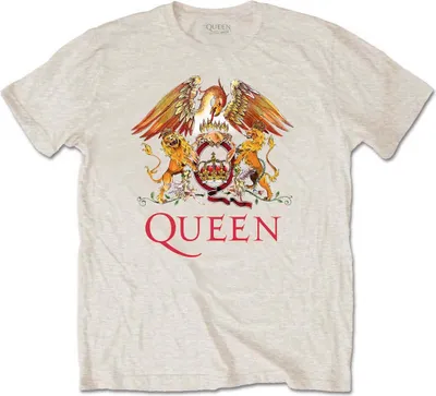 Produktbild von Queen Classic Crest Sand XL T-Shirt