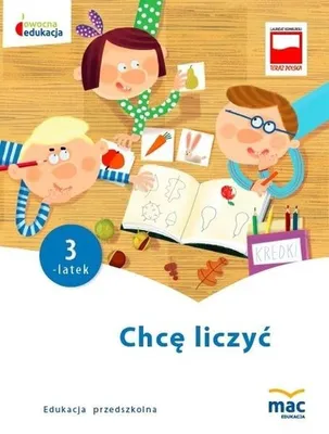 Imagen del producto de MAC Chcę liczyć Książka edukacyjna dla 3-latków