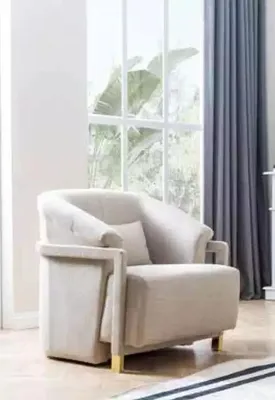 Immagine prodotto di Poltrona, mobile imbottito, poltrona singola, poltrona girevole, divano per una persona, soggiorno, design moderno