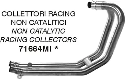 Immagine prodotto di Collettori racing ARROW non catalitici per Triumph