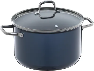 Produktbild von WMF WMF Fusiontec Essential Kochtopf mit Deckel 24cm Blueberry 3201112857