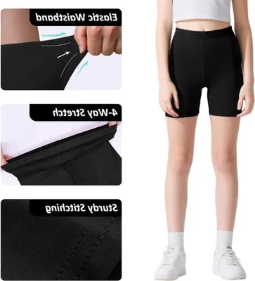 Kurze Hosen für Mädchen aus 100% Baumwolle, Hauptbild