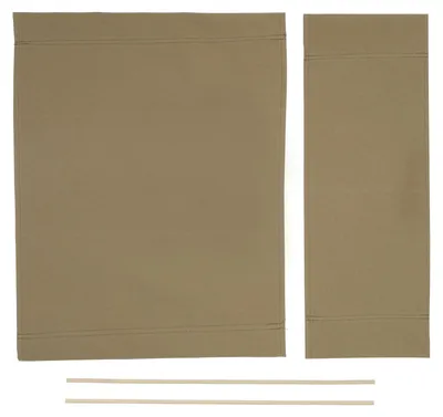 Image de Housse de remplacement en tissu Oxford, anti-poussière et imperméable, pour siège de club de directeur, couleur kaki
