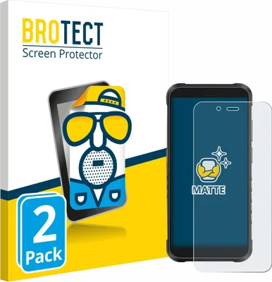 Produktbild von 2x BROTECT Schutzfolie für Ulefone RugKing Displayschutz Displayschutzfolie Folie Matt Entspiegelungsfolie