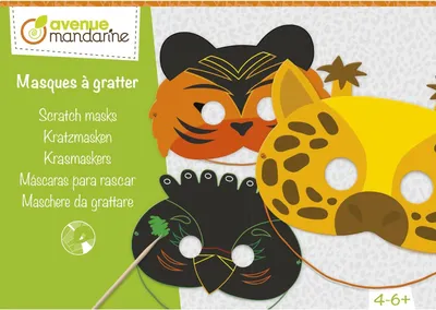 Produktbild von Kreativset, Kratzmasken