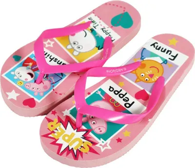 Produktbild von Peppa Pig Wutz Kinder Mädchen FlipFlops Sandalen Zehentrenner – Bunt / 28/29