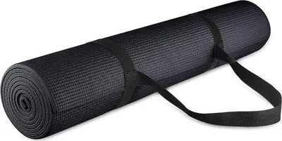 Immagine prodotto di Tappetino da yoga ad alta densità, antiscivolo, con tracolla – confortevole e resistente