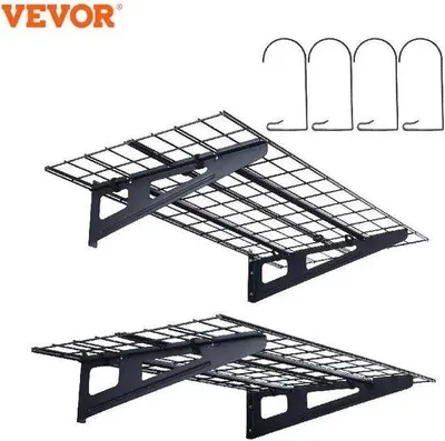 Immagine prodotto di Supporto a muro doppio per scaffali da magazzino, garage, rimessa