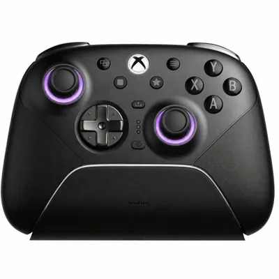Immagine prodotto di 8BitDo Ultimate 3E, compatibile con Xbox Series X|S, PC, dispositivi mobili, frequenza di polling a 1000 Hz, tecnologia Fire Ring, joystick TMR, colore nero, controller wireless