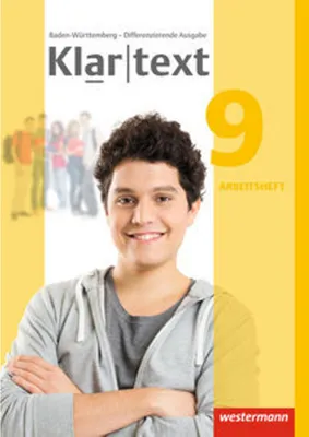 Obrázok produktu pre Klartext 9. Arbeitsheft. Differenzierende Ausgabe. Baden-Württemberg