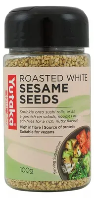 Produktbild von Yutaka geröstete weiße Sesamkörner 100g