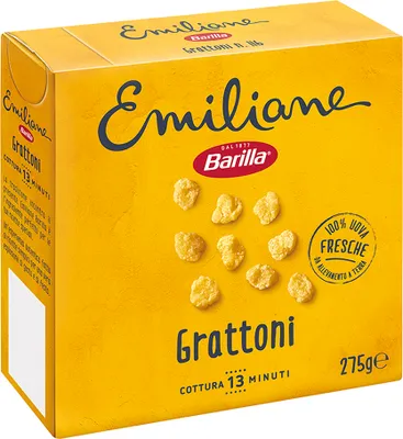 Produktbild von 24x Pasta Barilla - Emiliane - Grattoni All Uovo - 275g - Italienische Eiernudeln