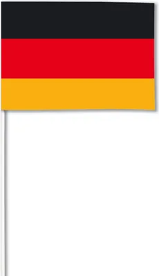 Image de Drapeau Allemagne noir-rouge-or 14x21cm - taille unique