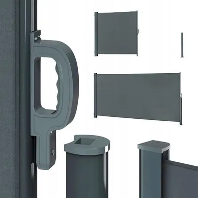 Zdjęcie produktu dla Markiza Boczna ogrodowa 350x180 Parawan na taras