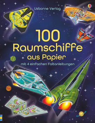 Produktbild von 100 Raumschiffe aus Papier
