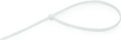 Produktbild von Kabelbinder 370/7,6 mm, weiß, 100 Stück