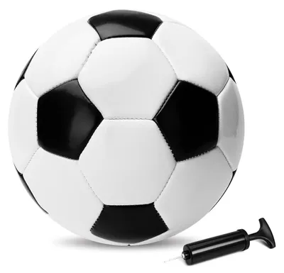 Produktbild von Solidchoice – Fußball, Schwarz-Weiß, Größe 3