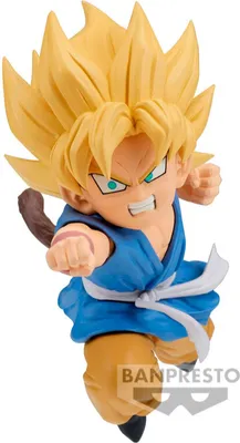 Image de Banpresto Dragon Ball GT Figurki SSGSS Gogeta vs Super 17 9cm Match Makers