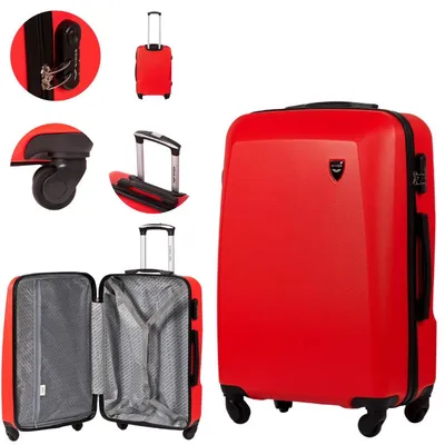 WALIZKA ŚREDNIA WINGS PLOVER 24" RED – zdjęcie produktu
