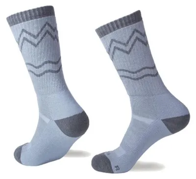 Image de Chaussettes de randonnée Na Giean Boulder Way Medium Crew BWCM5001, grises, pointures 37-40