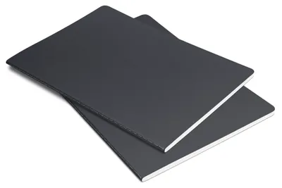 Produktbild von Sigel Notizhefte Linescape DIN A5 kariert dunkelgrau hellgrau Softcover