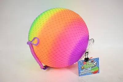 Immagine prodotto di Palla arcobaleno su molla 94227